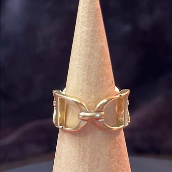 Dior costume Jewelry Ring in Goldtone S (6) - Picture 11 of 15